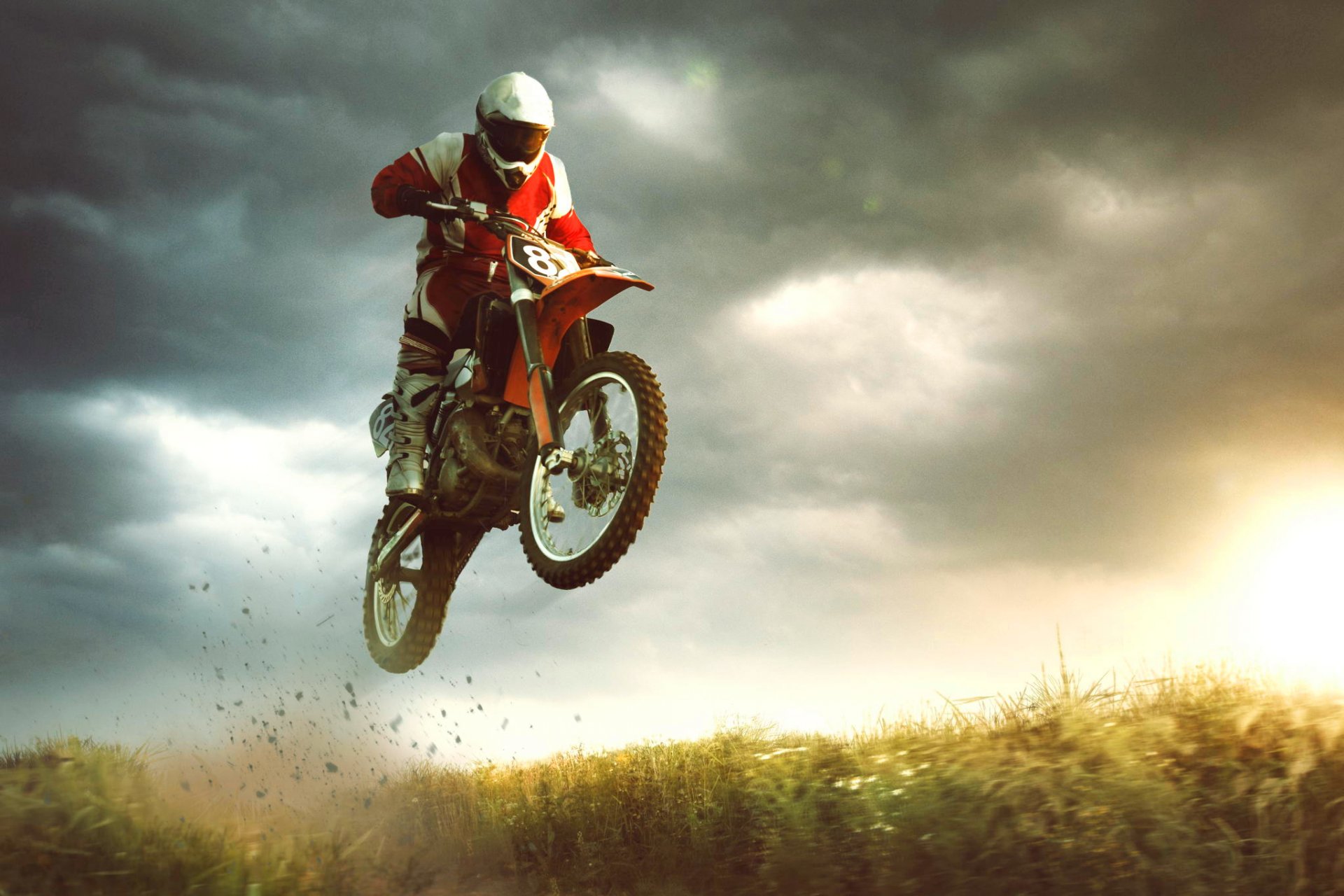 bike biker extreme jump sport michal vitek bike motorcyclist extreme jump