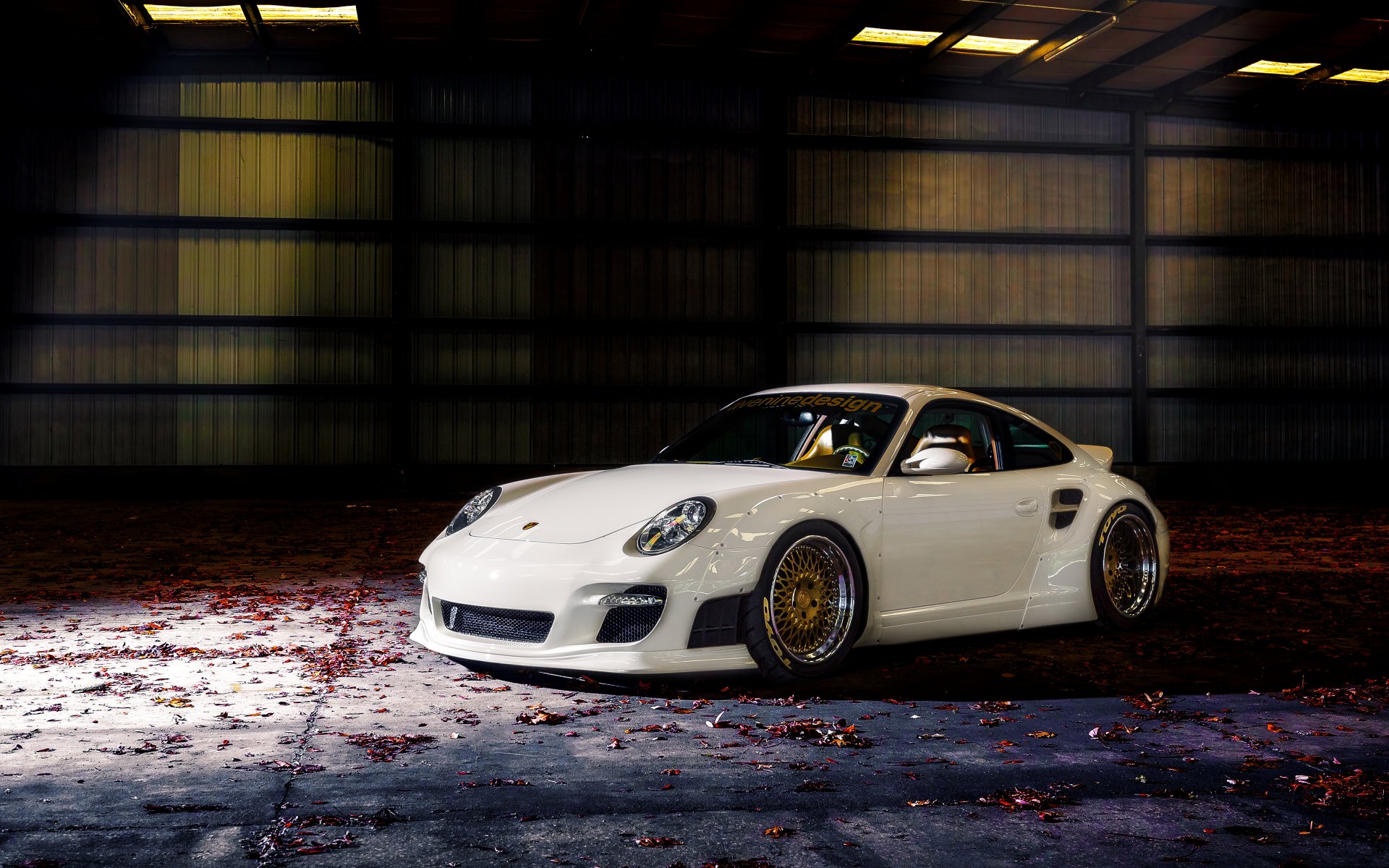 porsche 911 blanco tuning