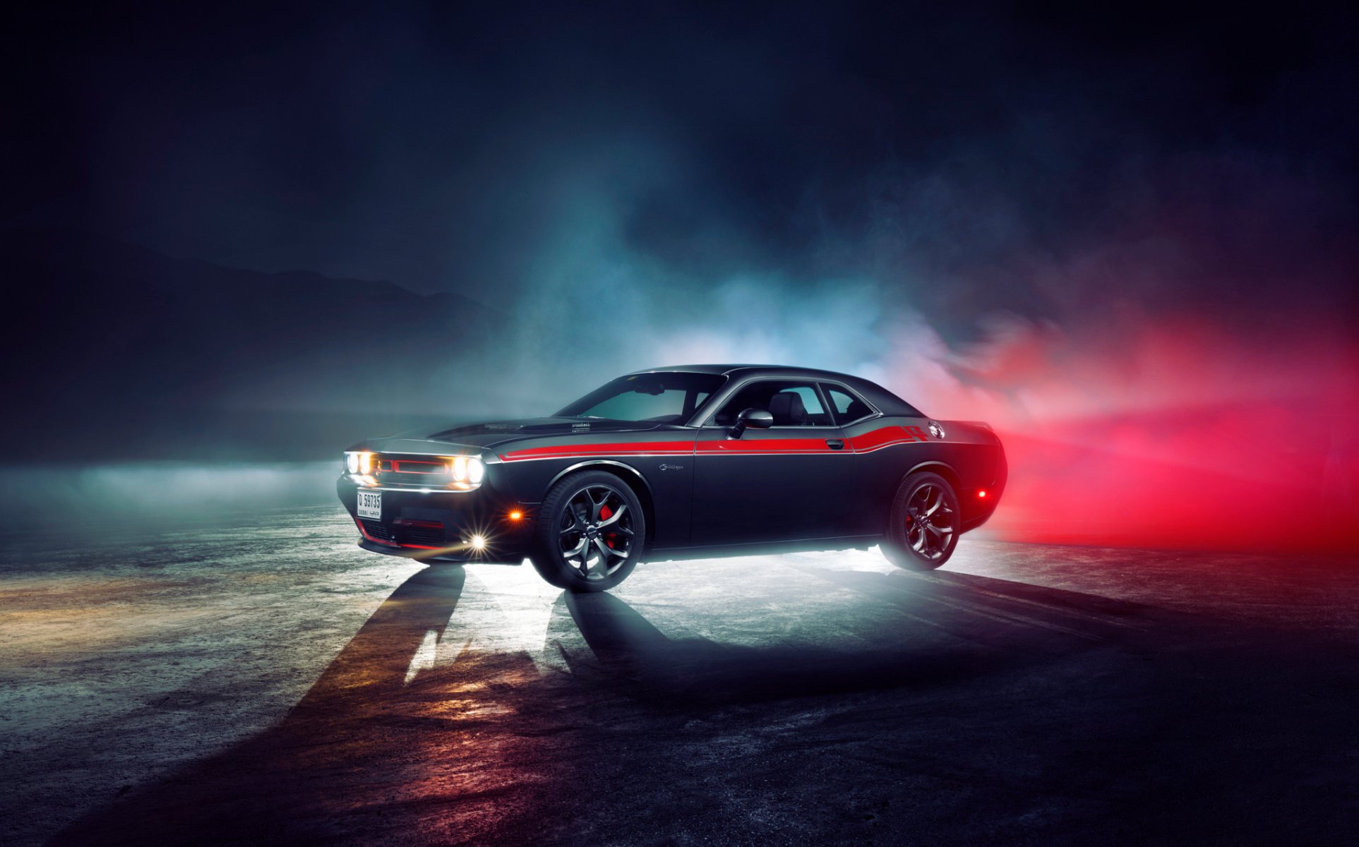 dodge challenger r/t muscle car