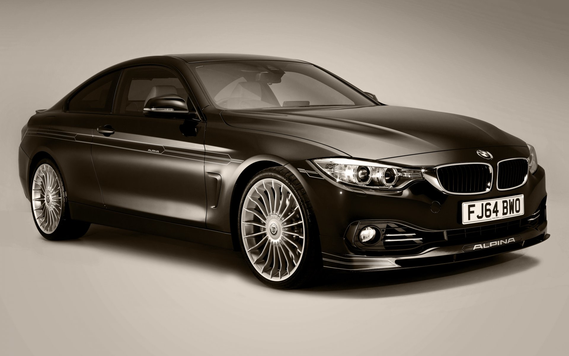 2014 alpina d4 bi-turbo coupé regno unito-spec f32 bmw