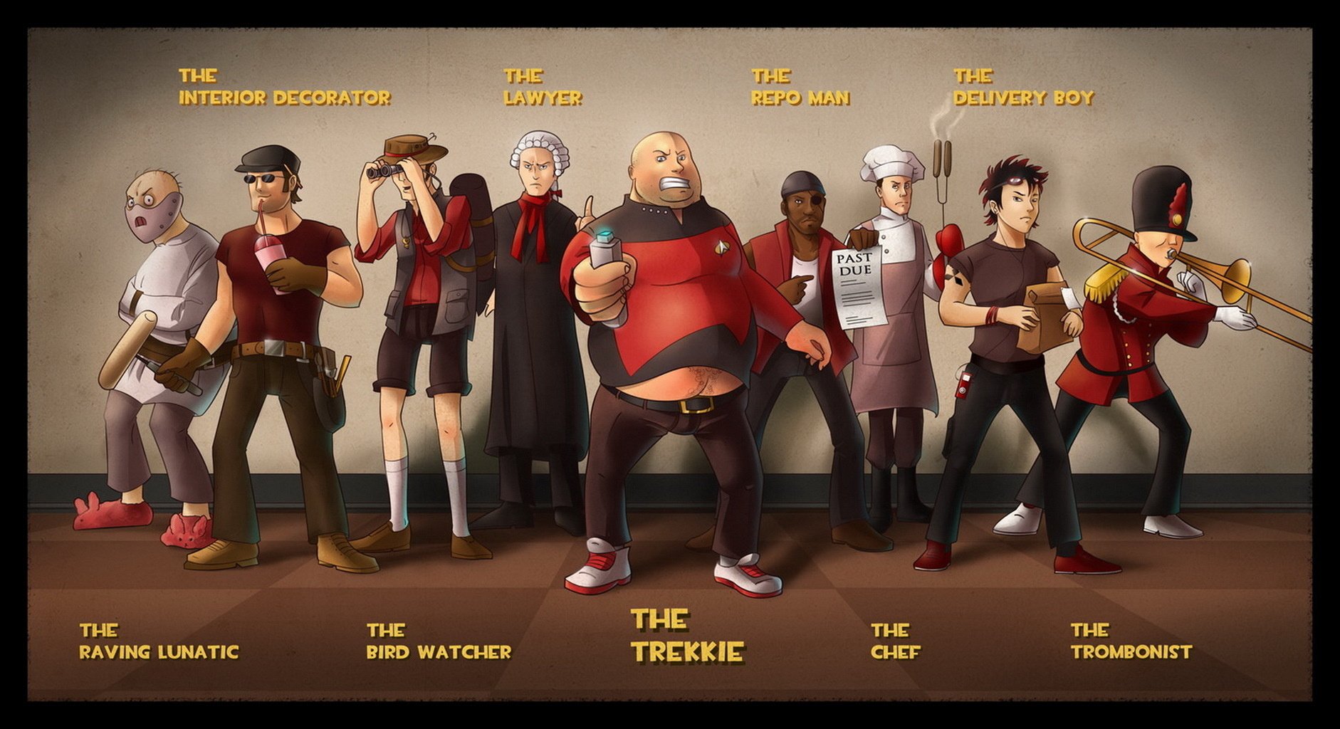 tf2 team fortress 2 valve dessin personnes