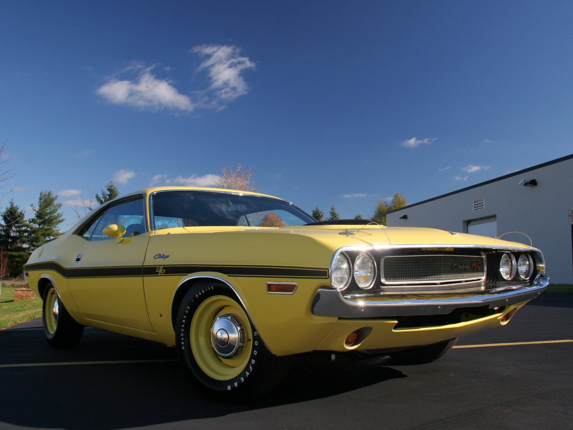 ausweichen challenger r / t hemi maschine muscle car klassiker