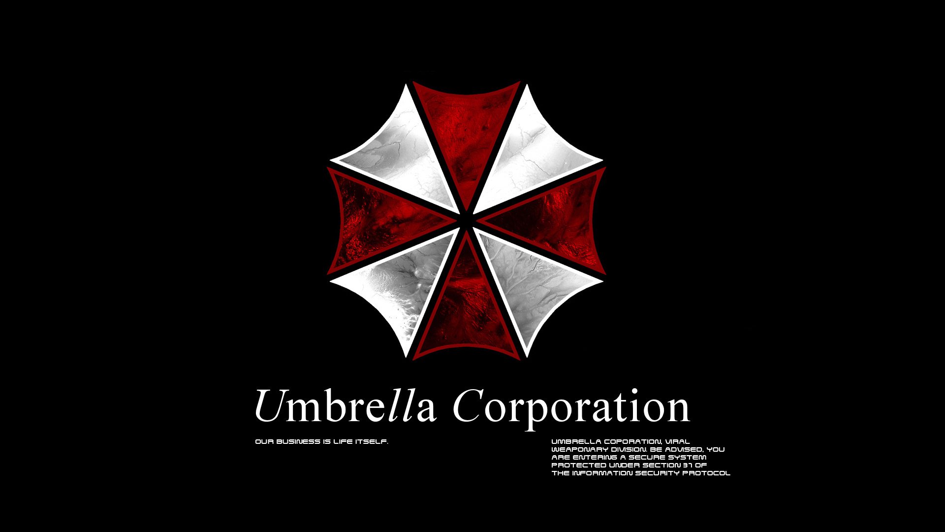 emblema resident evil umbrella juego paraguas