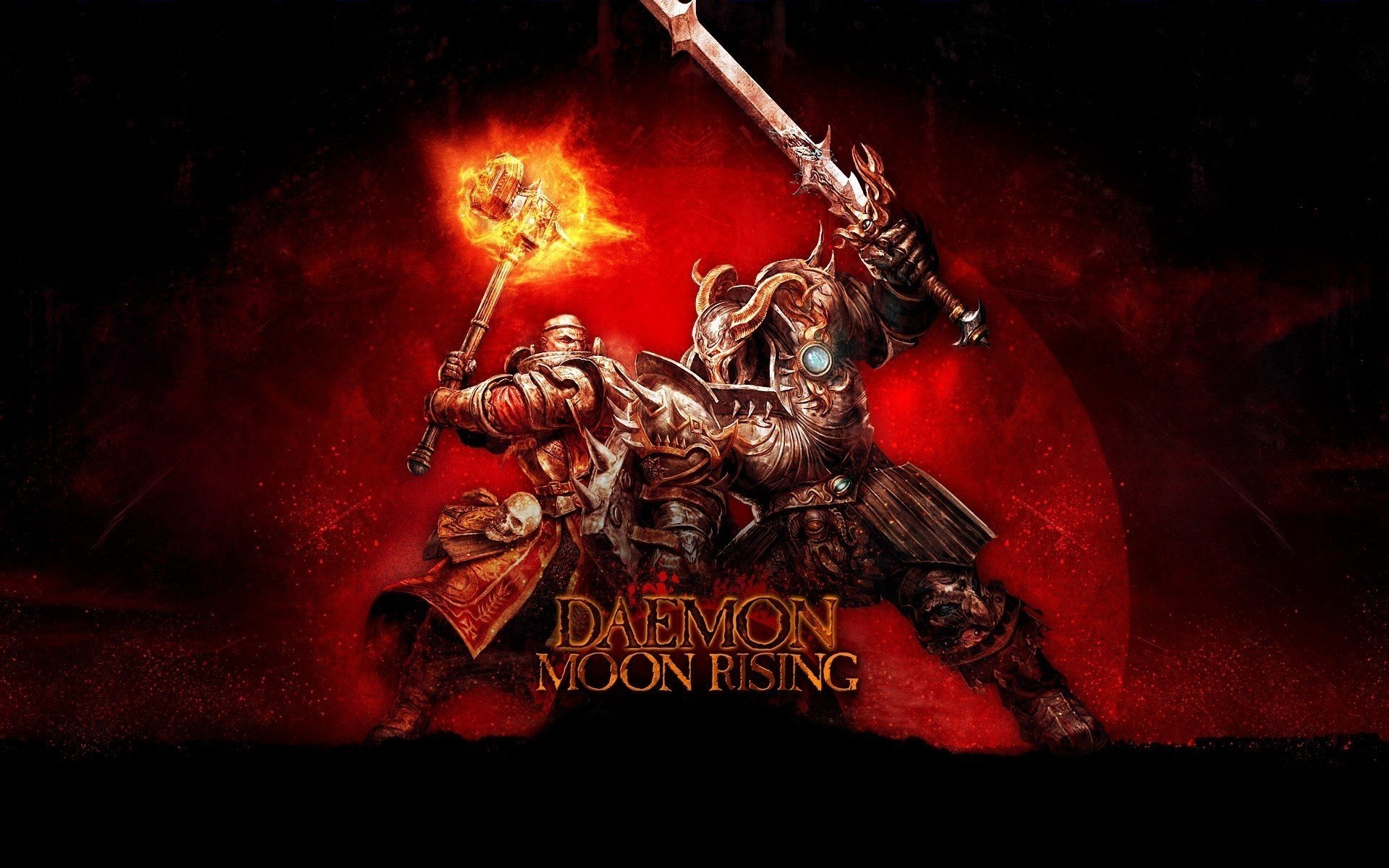 the demon of the moon the battle flames battle