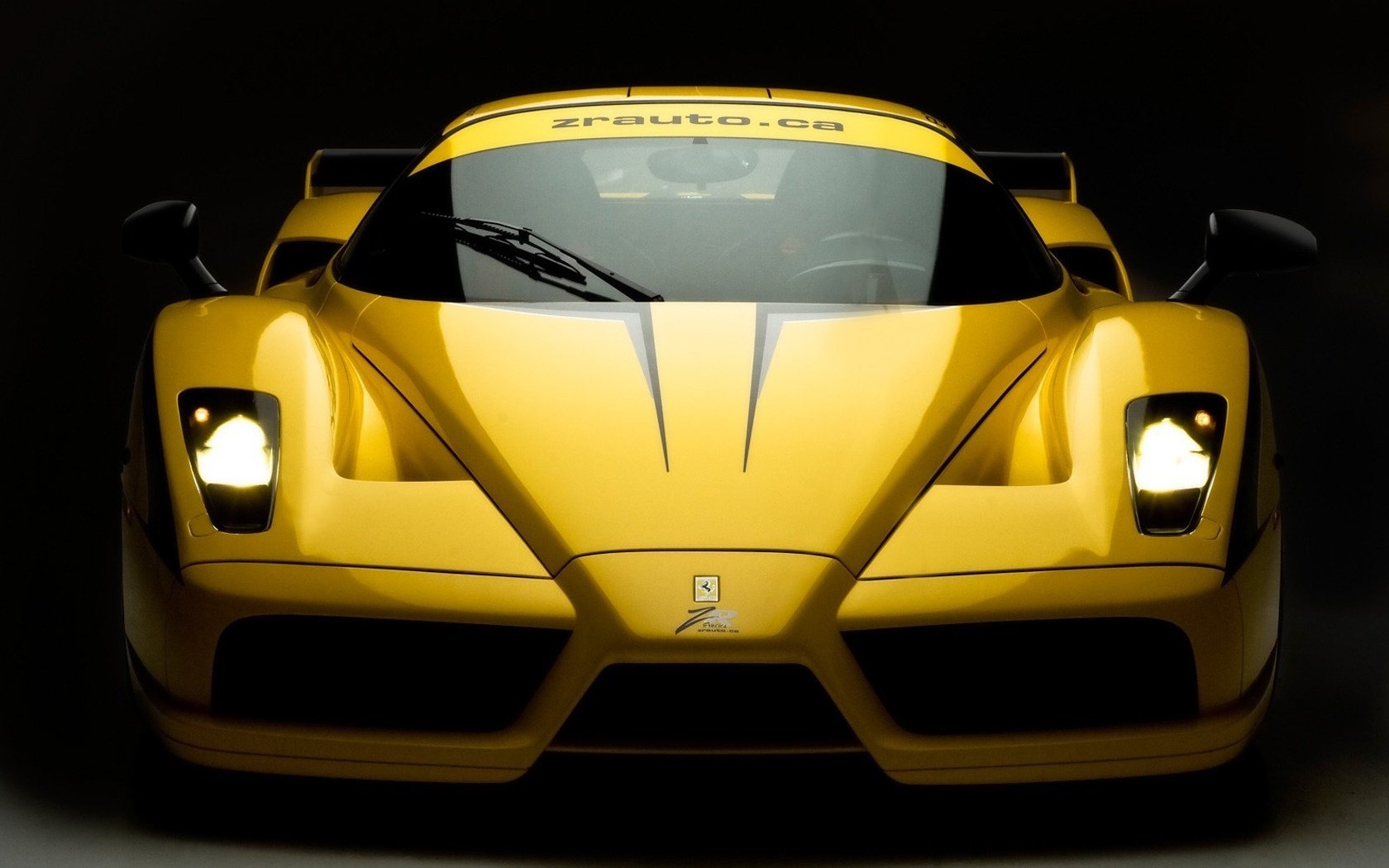 marzenie nie jest grzechem ferrari enzo kaganiec evolution żółty reflektory auto żółte auto samochód fajne taczki samochody sportowe transport pojazdy styl luksus piękno kształt design