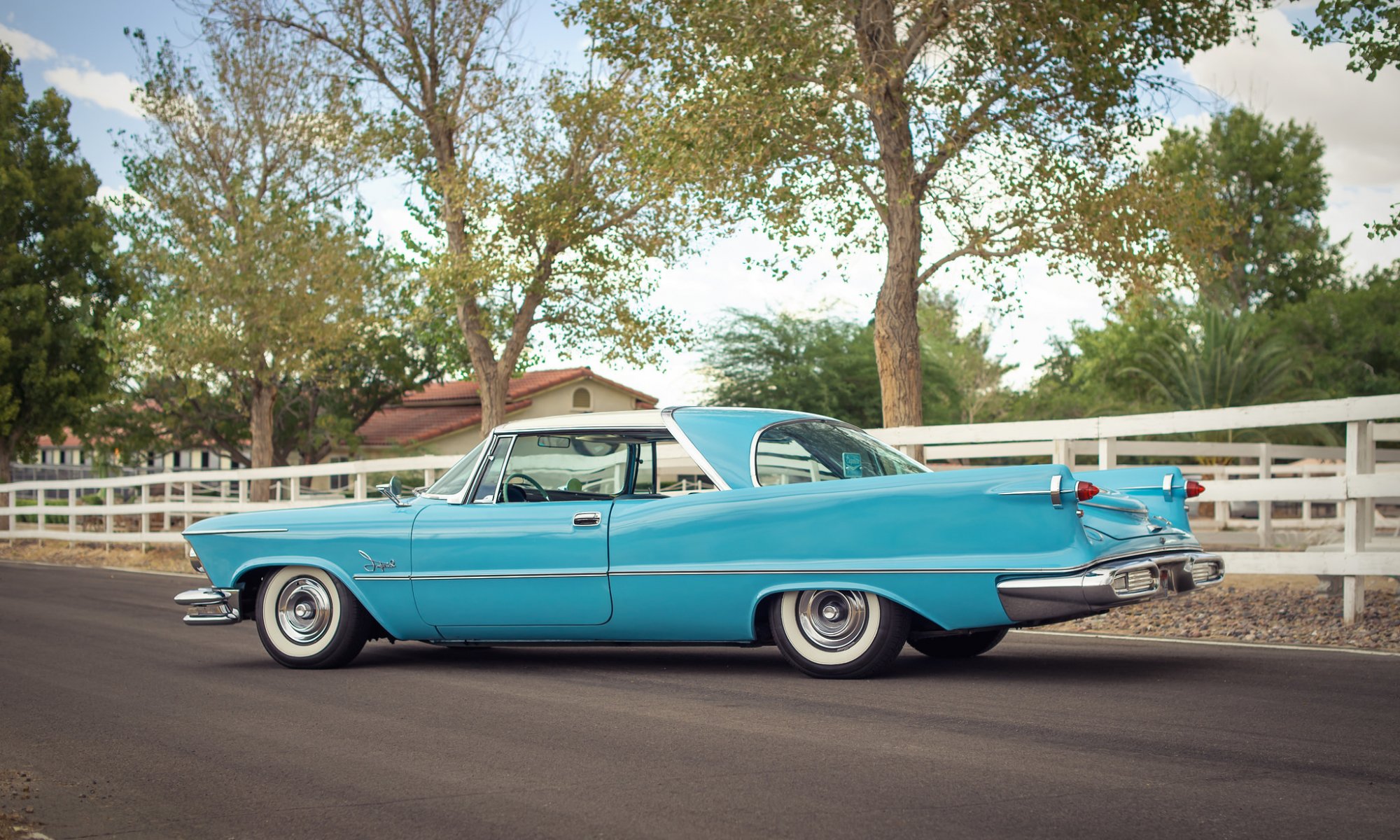 1957 chrysler imperial classic retro