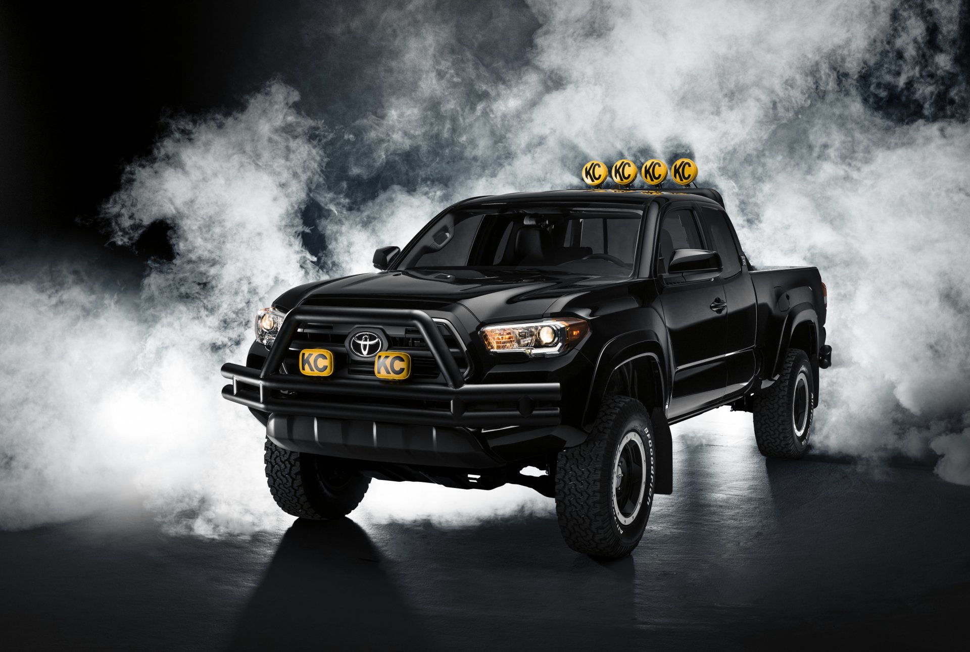 toyota tacoma negro toyota camioneta