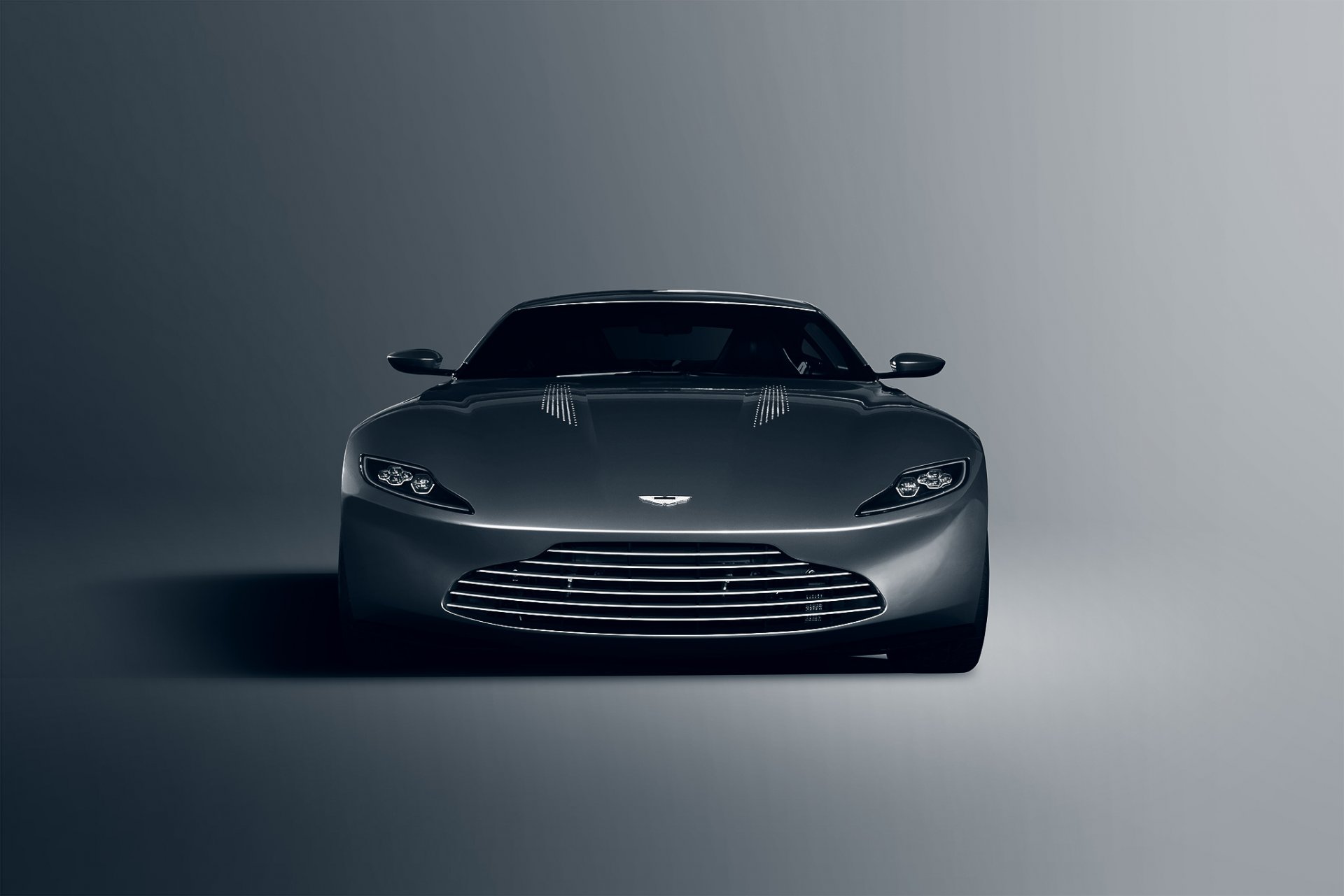 aston martin db10 james bond konzept einzigartig front silber