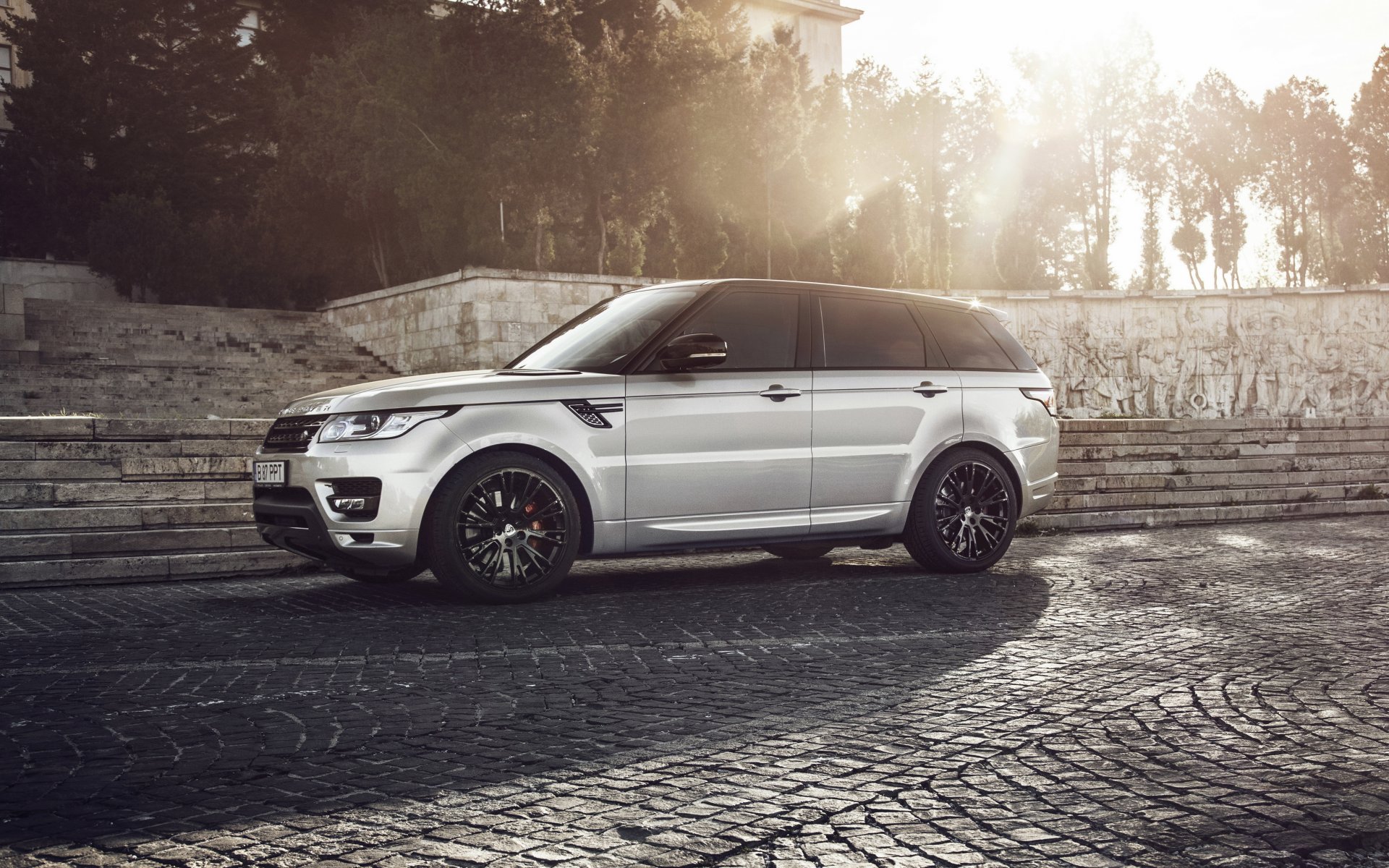 land rover range rover lumma на заказ колеса светло закат