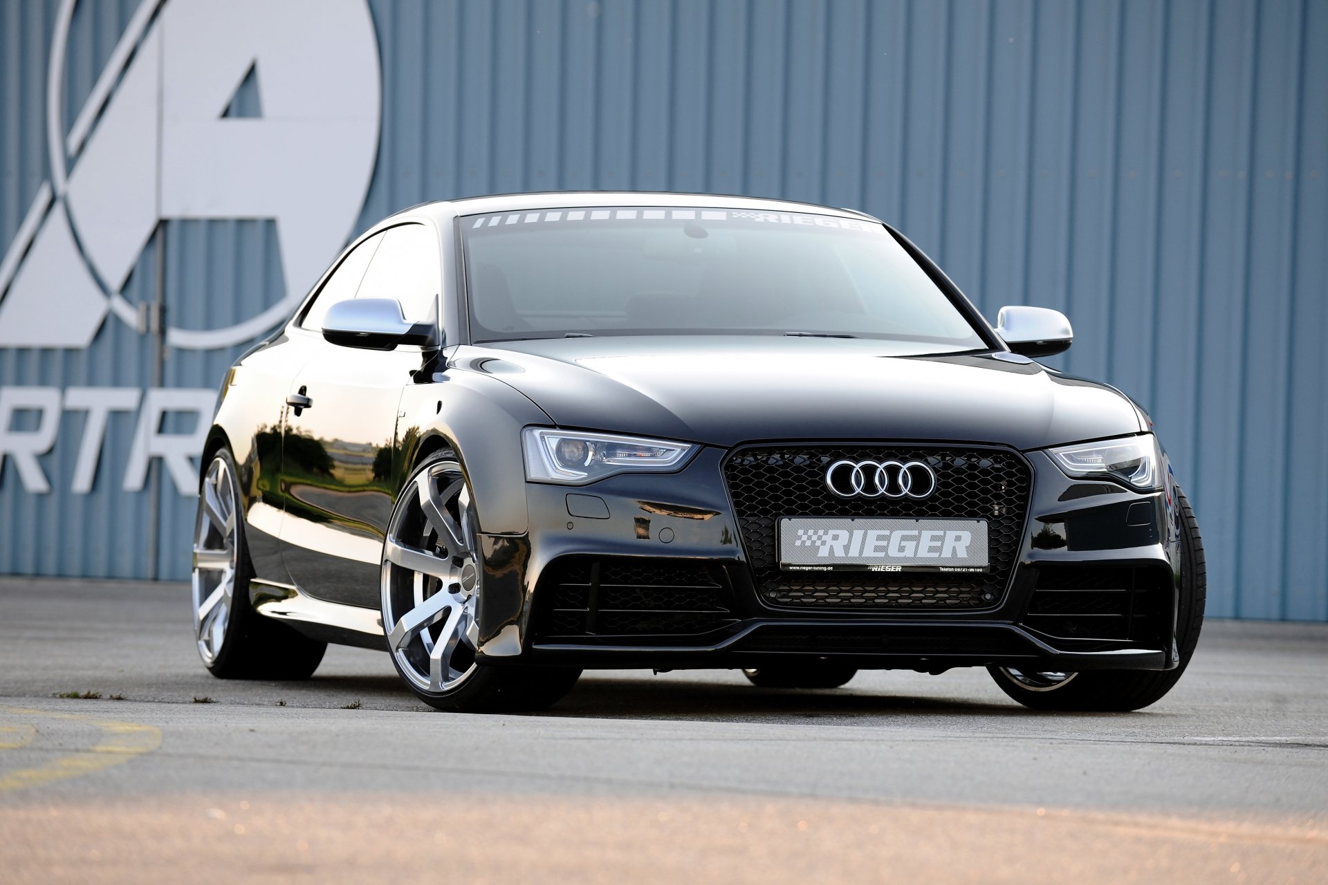 2013 rieger audi a5 s-line coupé audi berlina