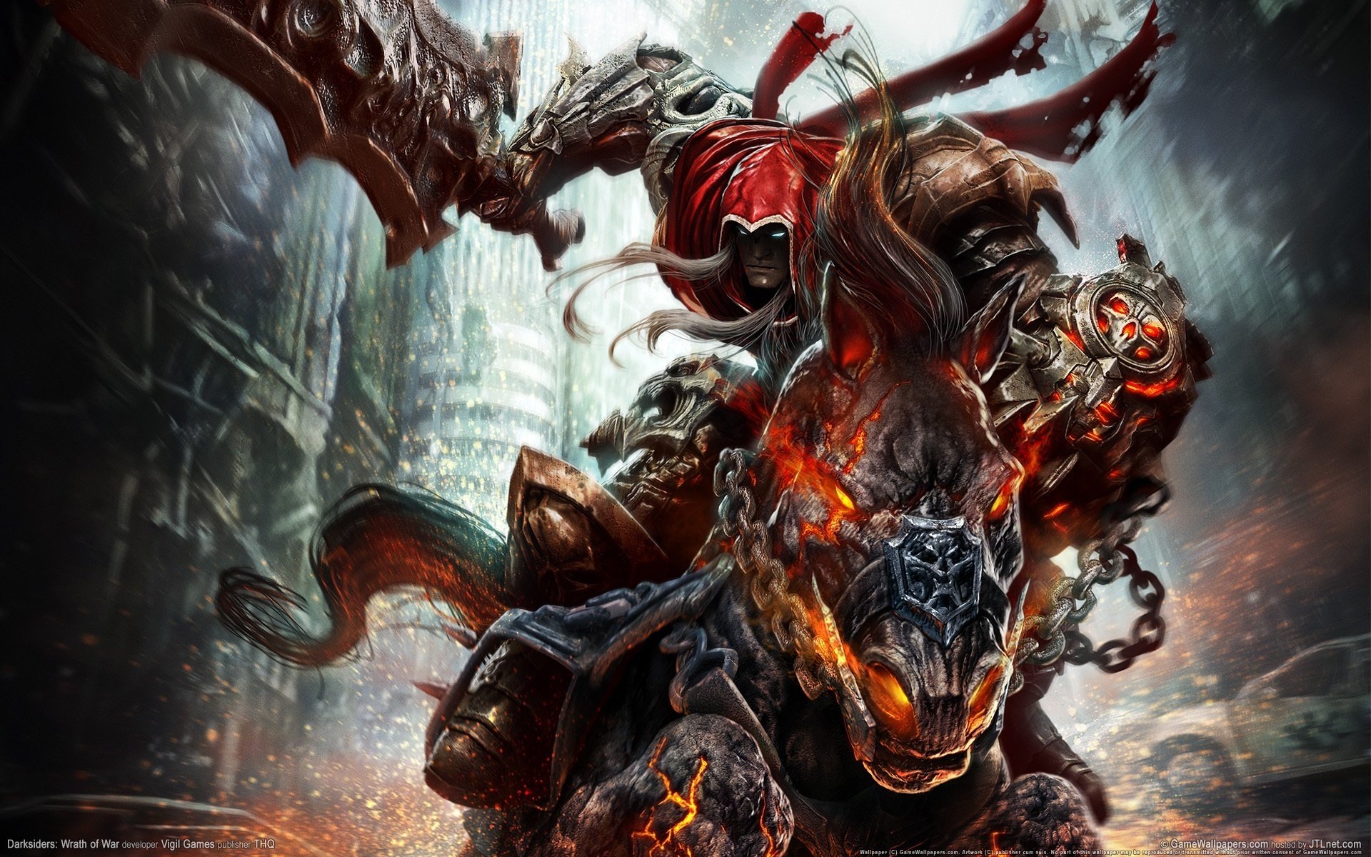 darksiders wrath of war dämon schwert reiter