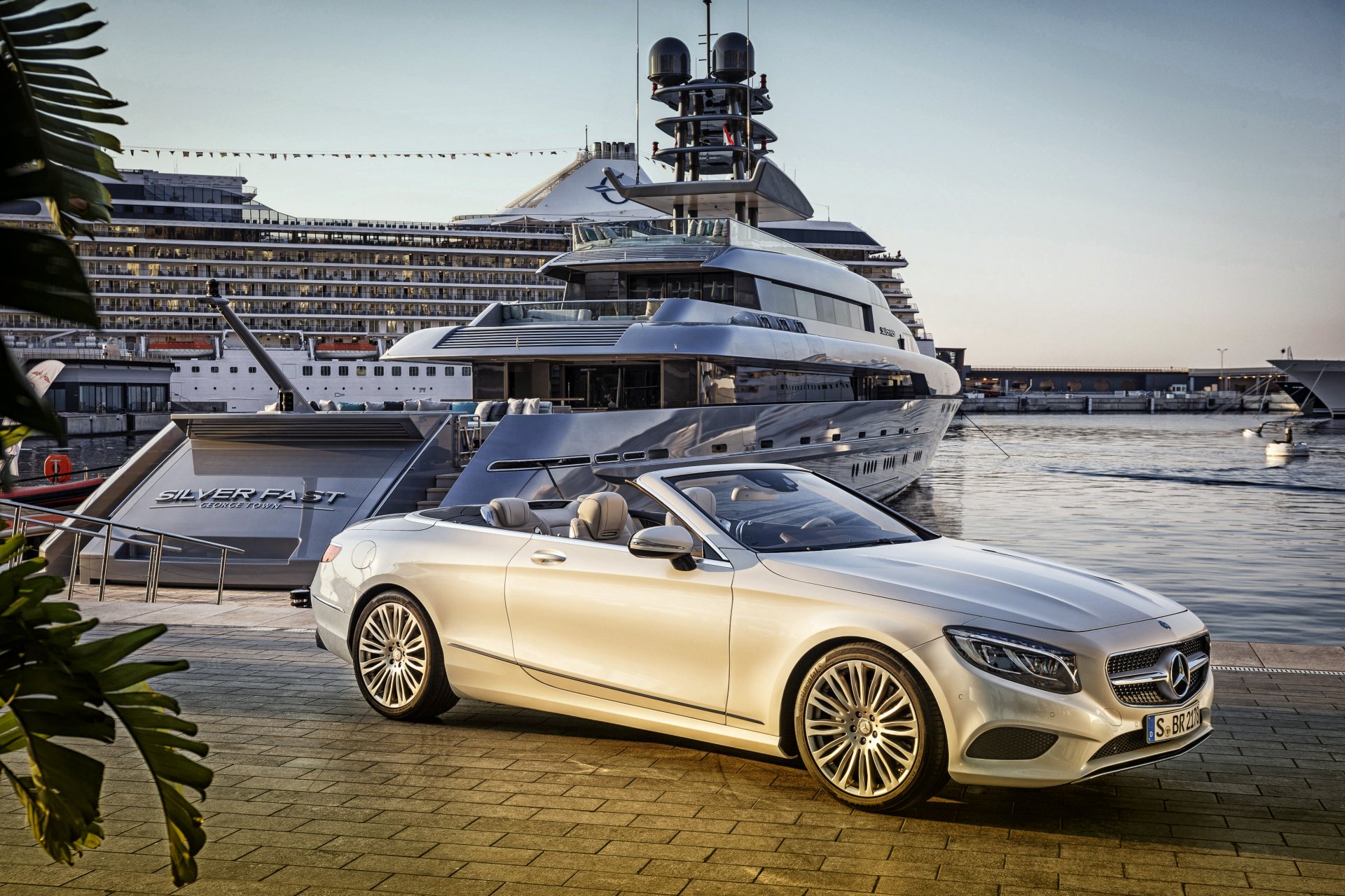 2015 mercedes-benz s 500 a217 mercedes cabrio yacht