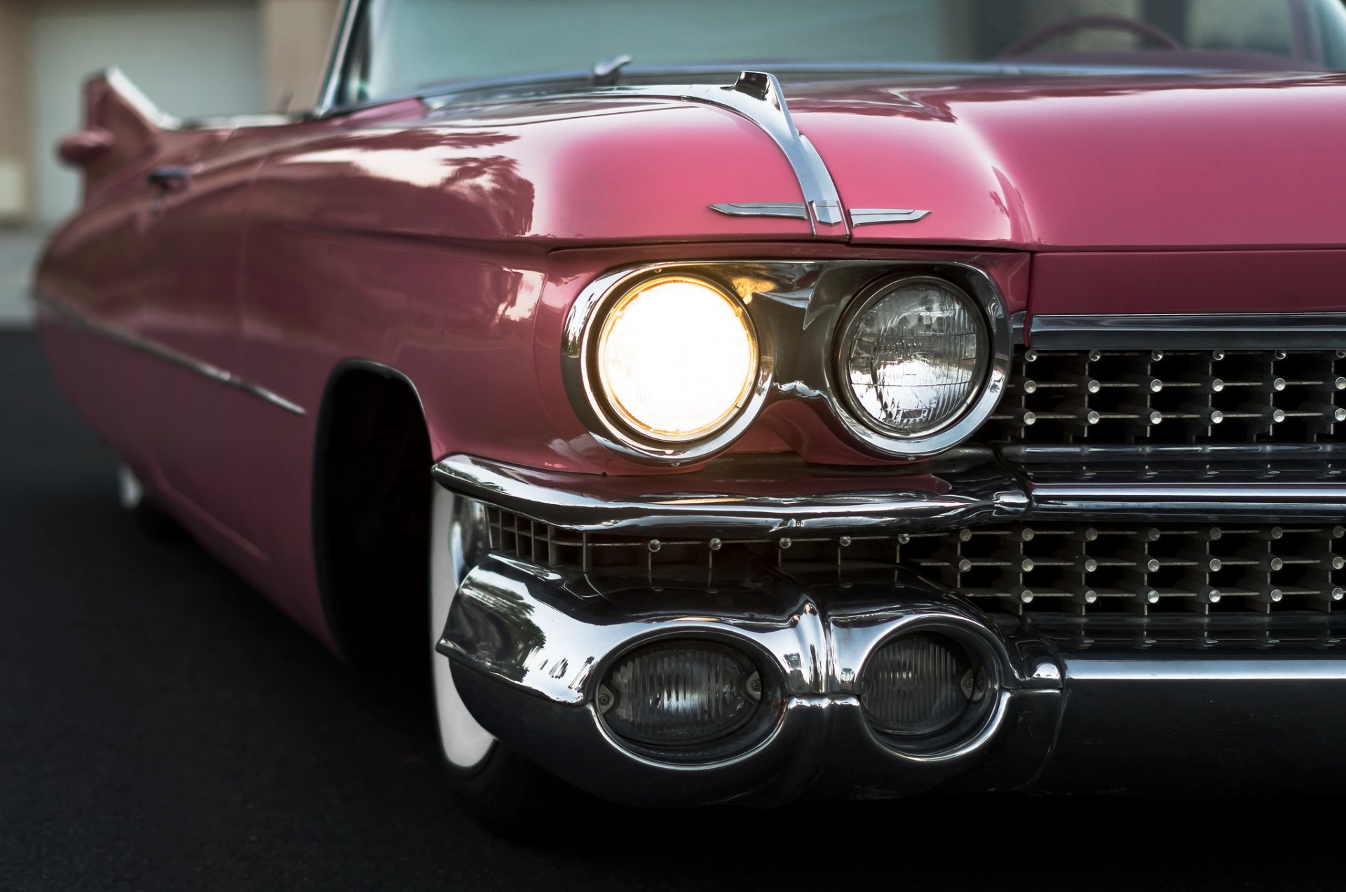 1959 cadillac cabrio reflektory kabriolet retro