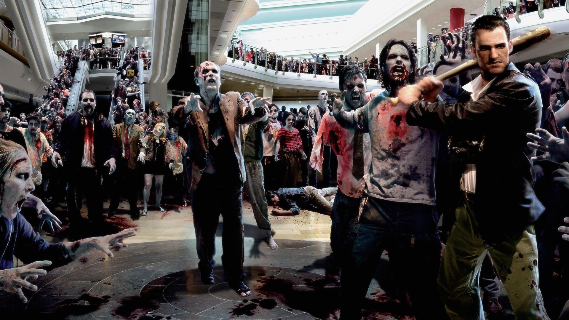 cadavres vivants dead rising batte zombies