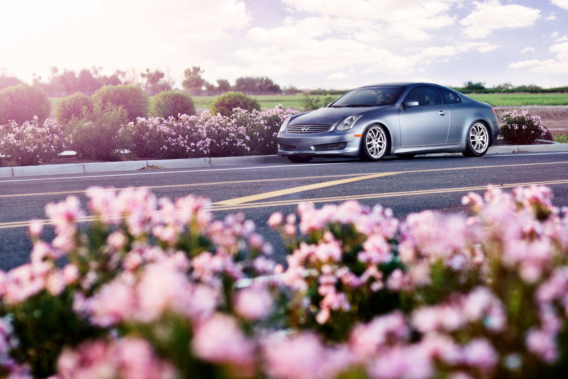 infiniti g-series g35 silvery