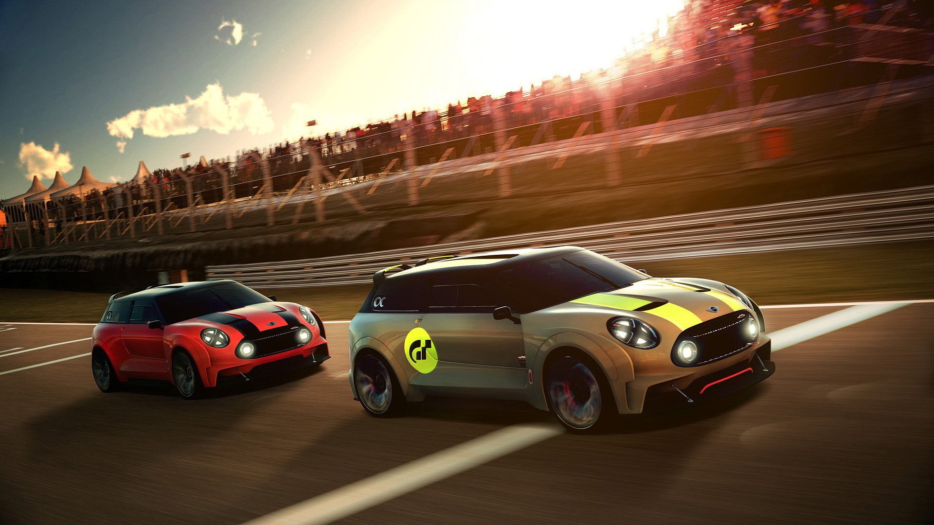 mini clubman vision gran turismo samochód wyścigi