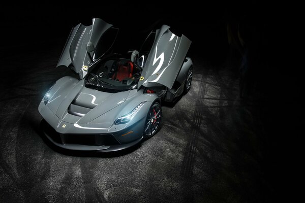 Coche inusual laferrari buque insignia Vossen