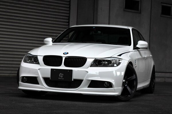 Foto de BMW blanco 3 Series