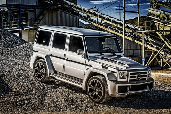 Mercedes-Benz G-class series of full-size SUVs