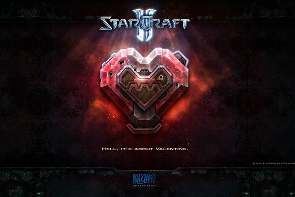 Sagoma del cuore rosso di StarCraft 2