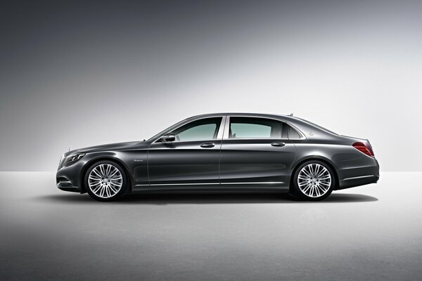 Gris mercedes-benz classe s