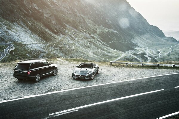 Foto di Jaguar F-type E Land Rover Range Rover