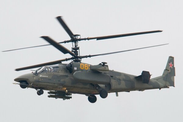 The spacious and reliable Ka-52 helicopter was named Alligator