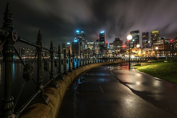 Promenade en Australie avec une belle vue