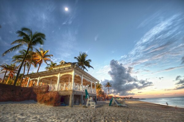 Imagen de una hermosa casa en las Bahamas