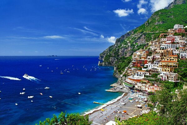 Belle nature, mer en Italie