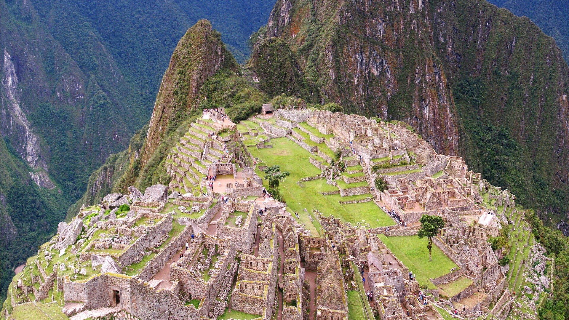 inka-stadt machu picchu himmel