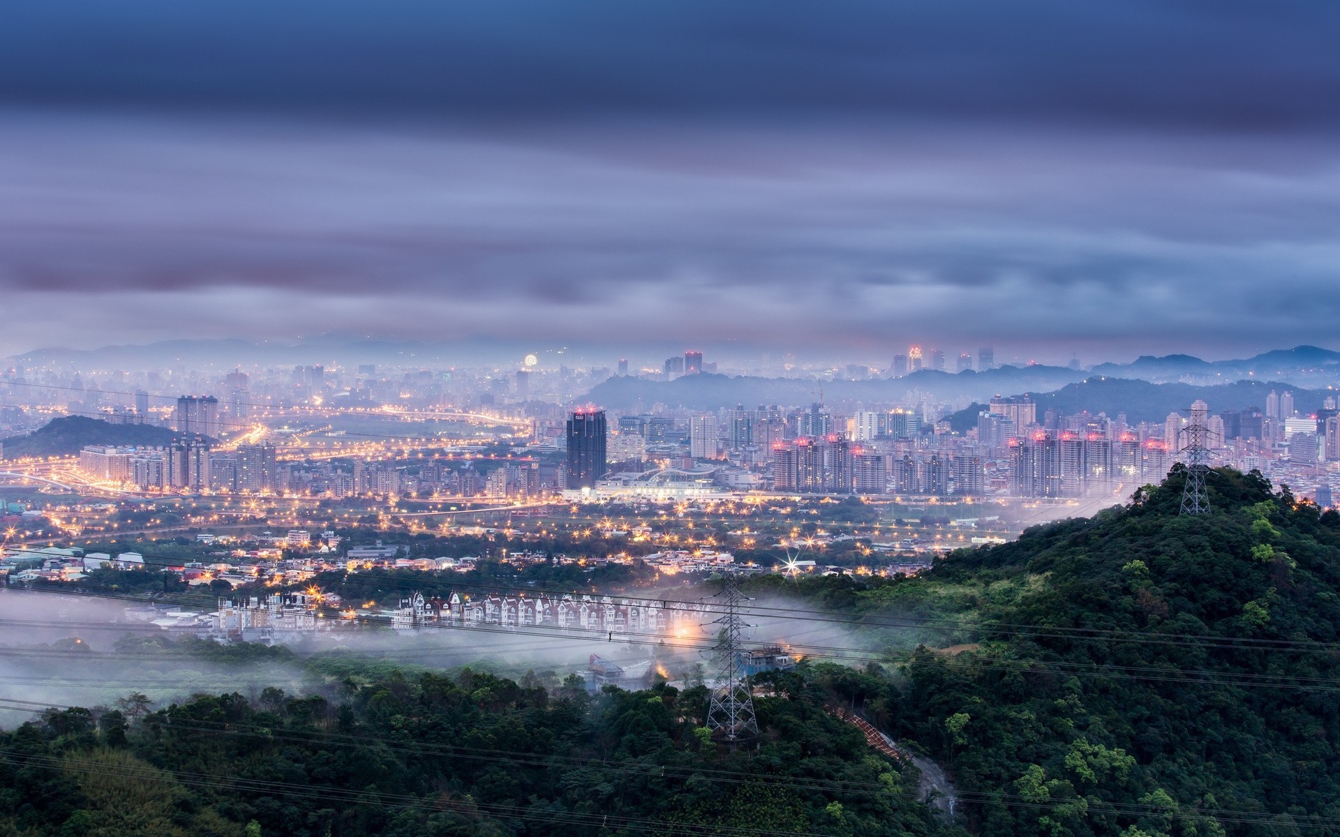 china morgen stadt taiwan central park