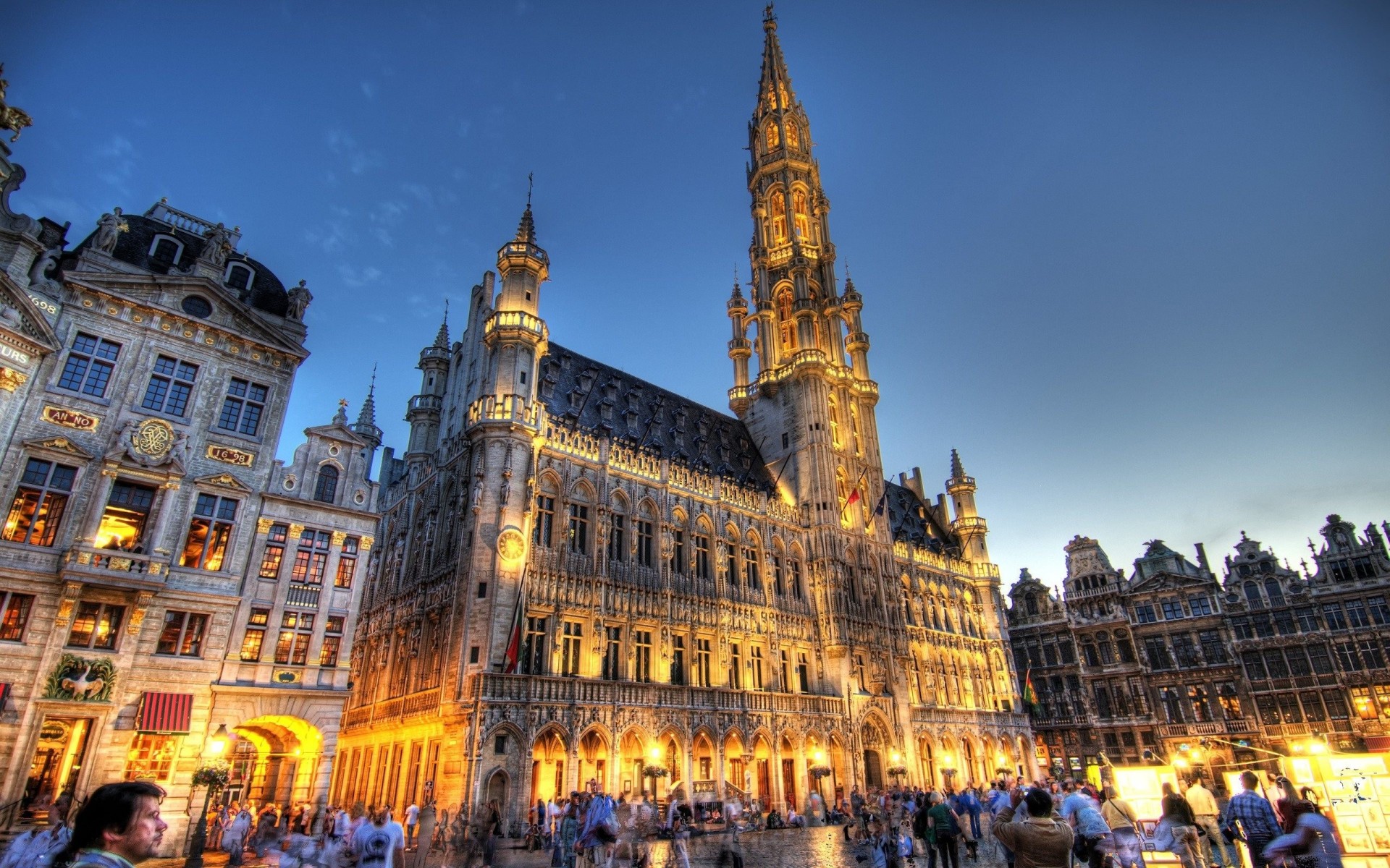 belgien brüssel schloss gebäude nacht moe architektur stadt