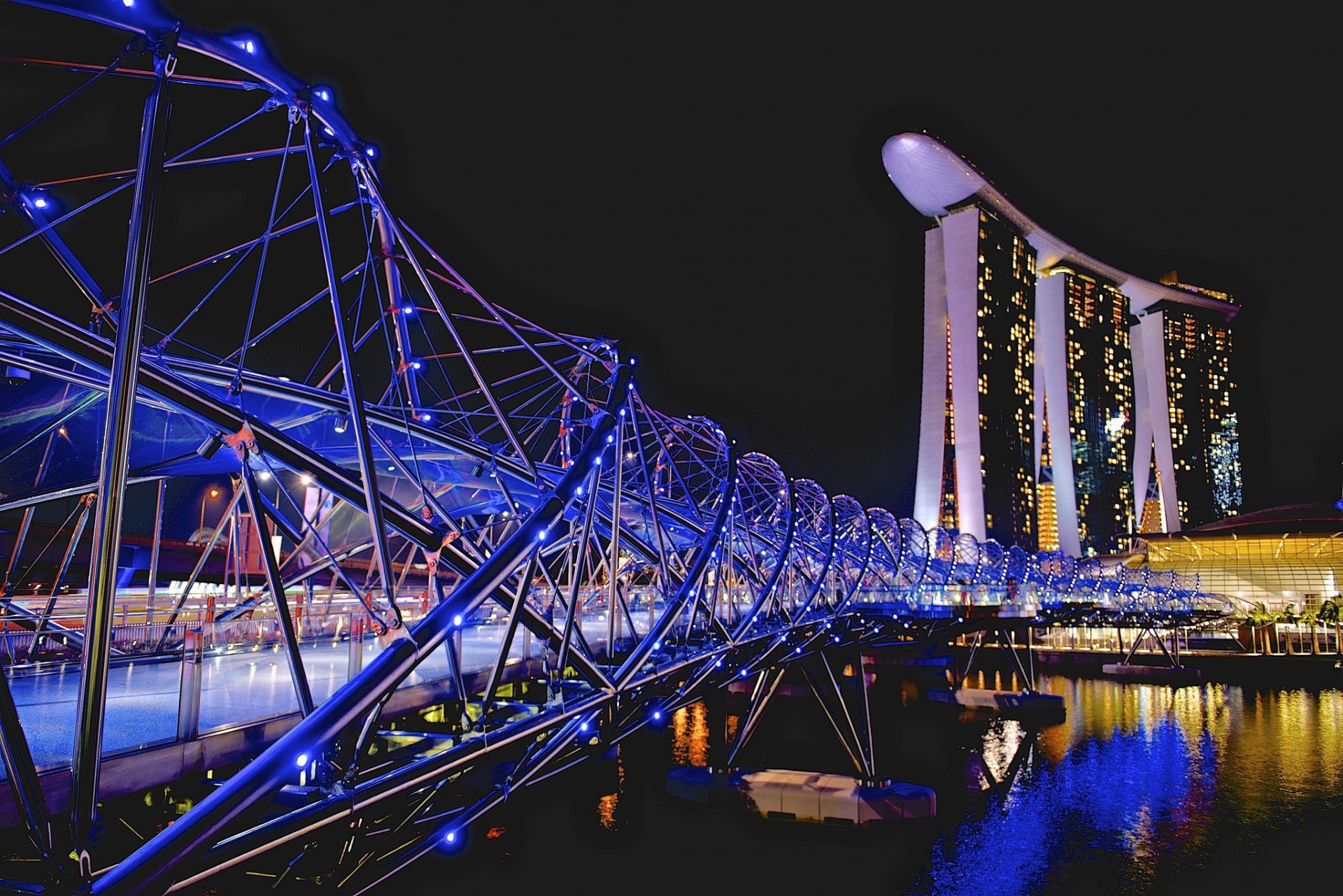 bridge singapore marina bay sands hotel