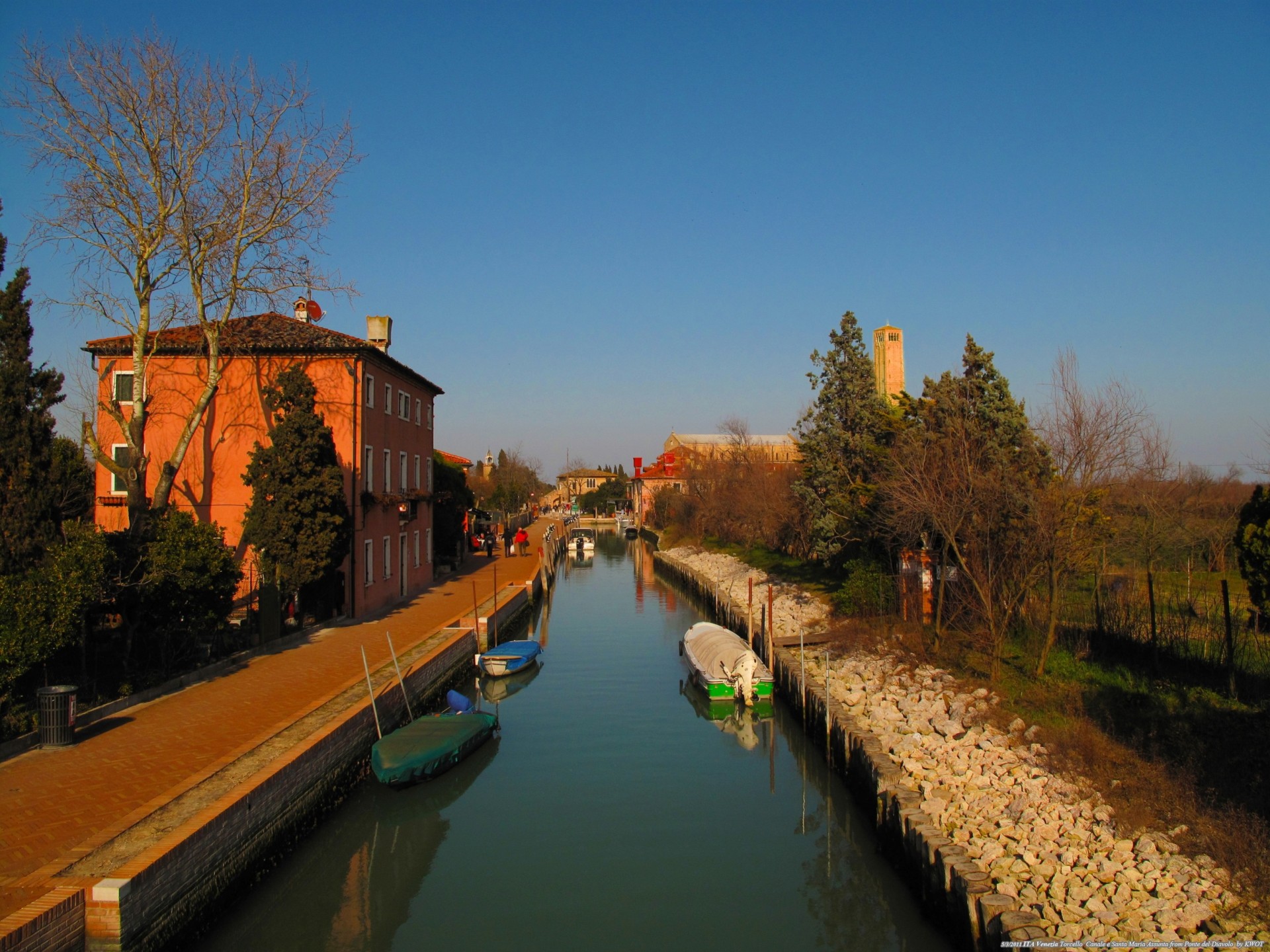 italien venedig stadt wasserkanal