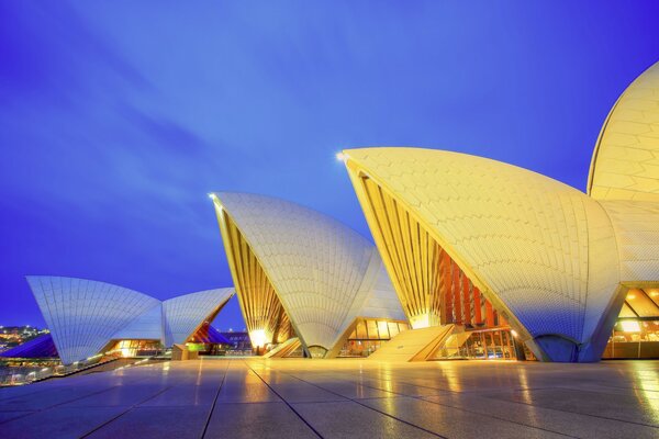 Sydney Opera House bei Nacht