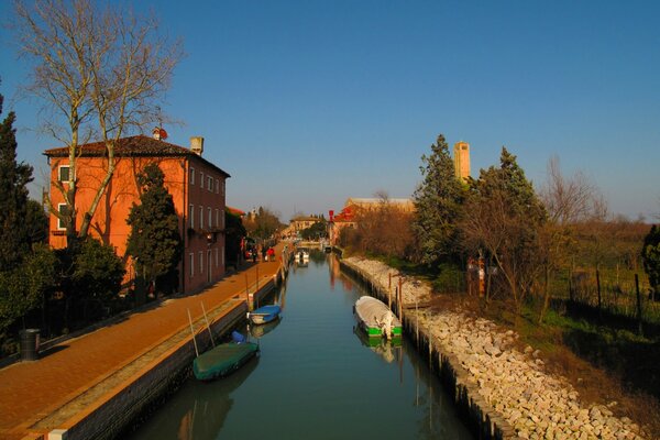 Water canal in Venice