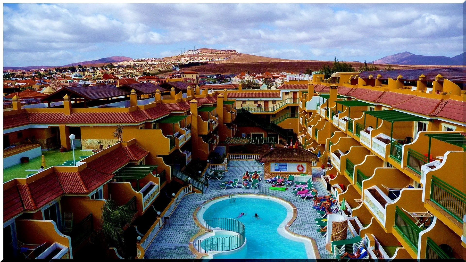 isole canarie piscina città spagna hotel