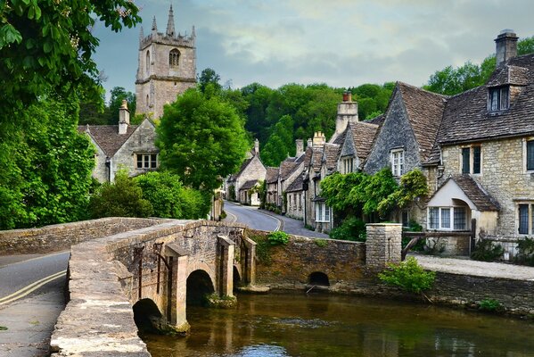 Classic UK Castle combe