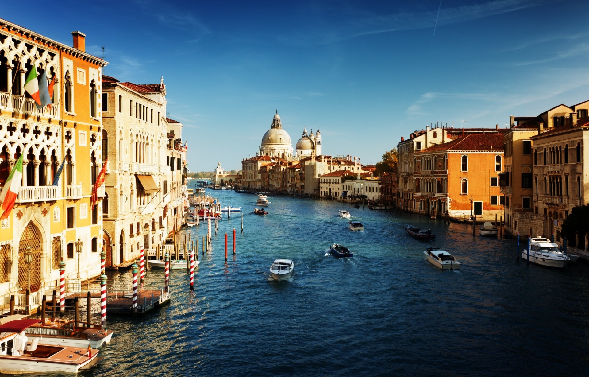 italie ciel rivière maisons