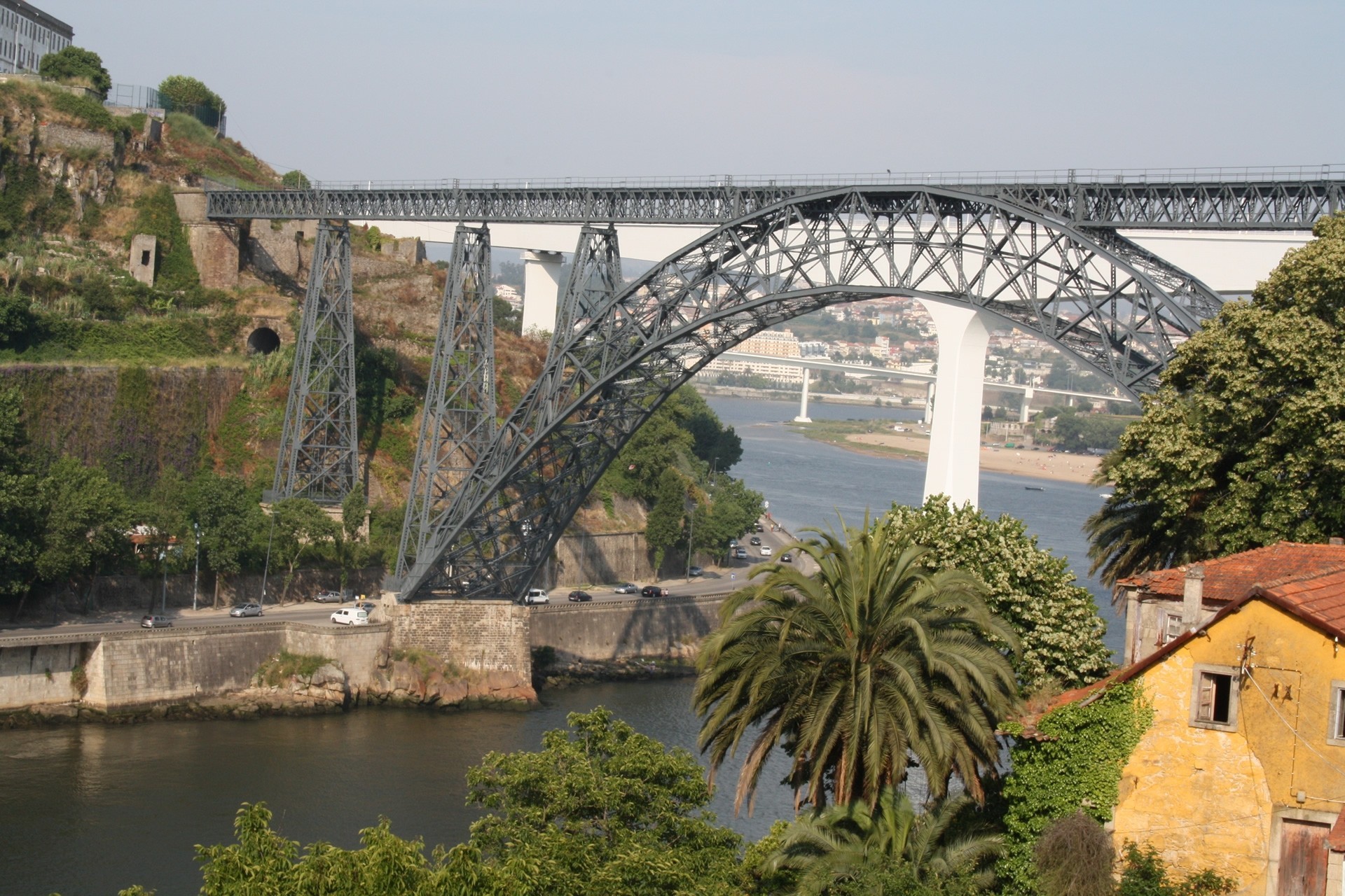 pont portugal rivière ville