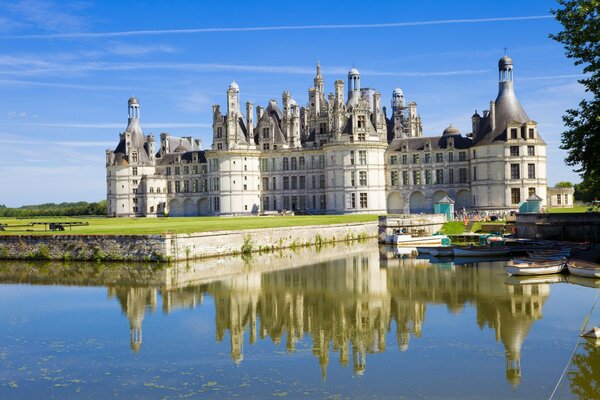 Das schmuddelig schöne Schloss Château Chambord