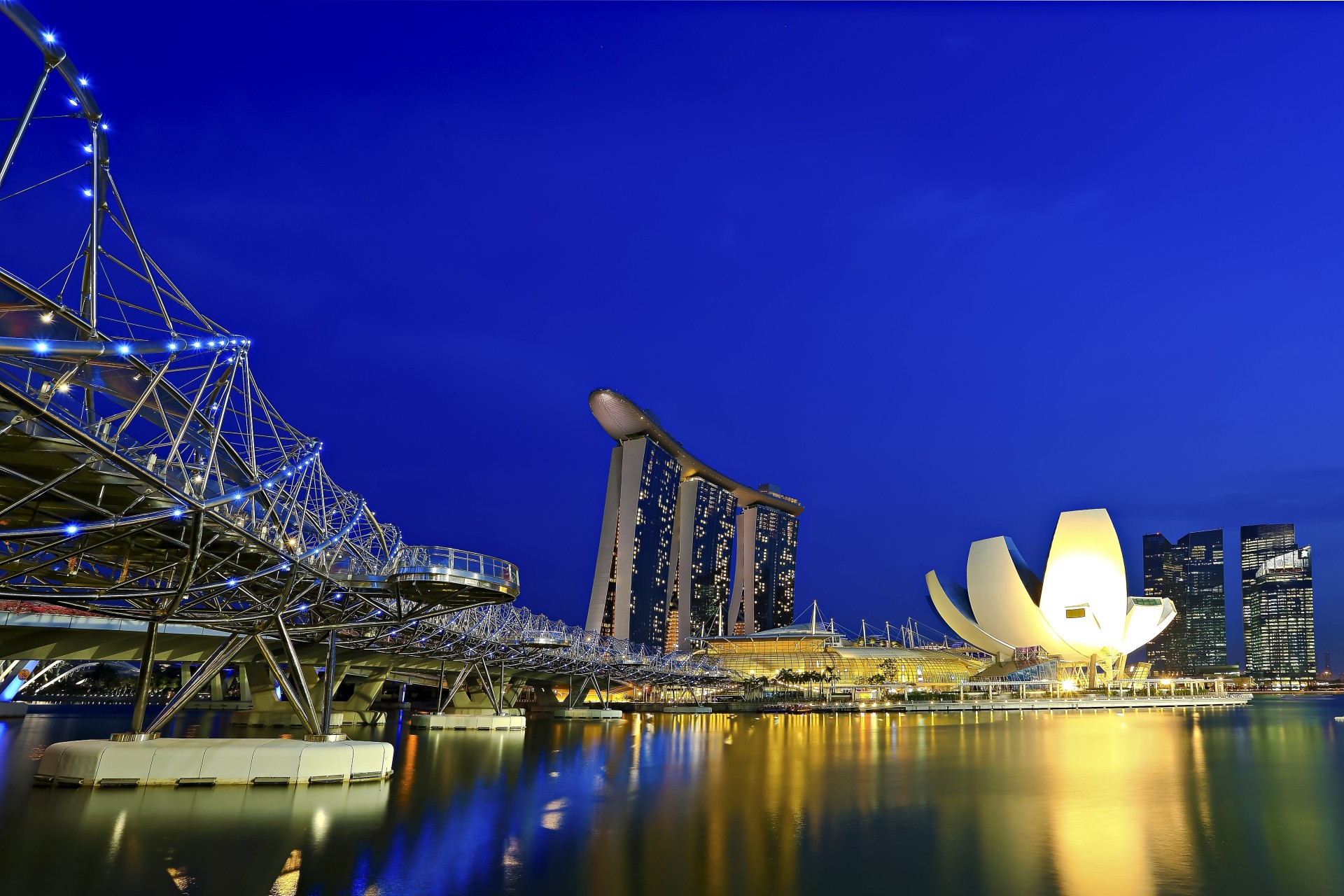 puente marina bay sands singapur