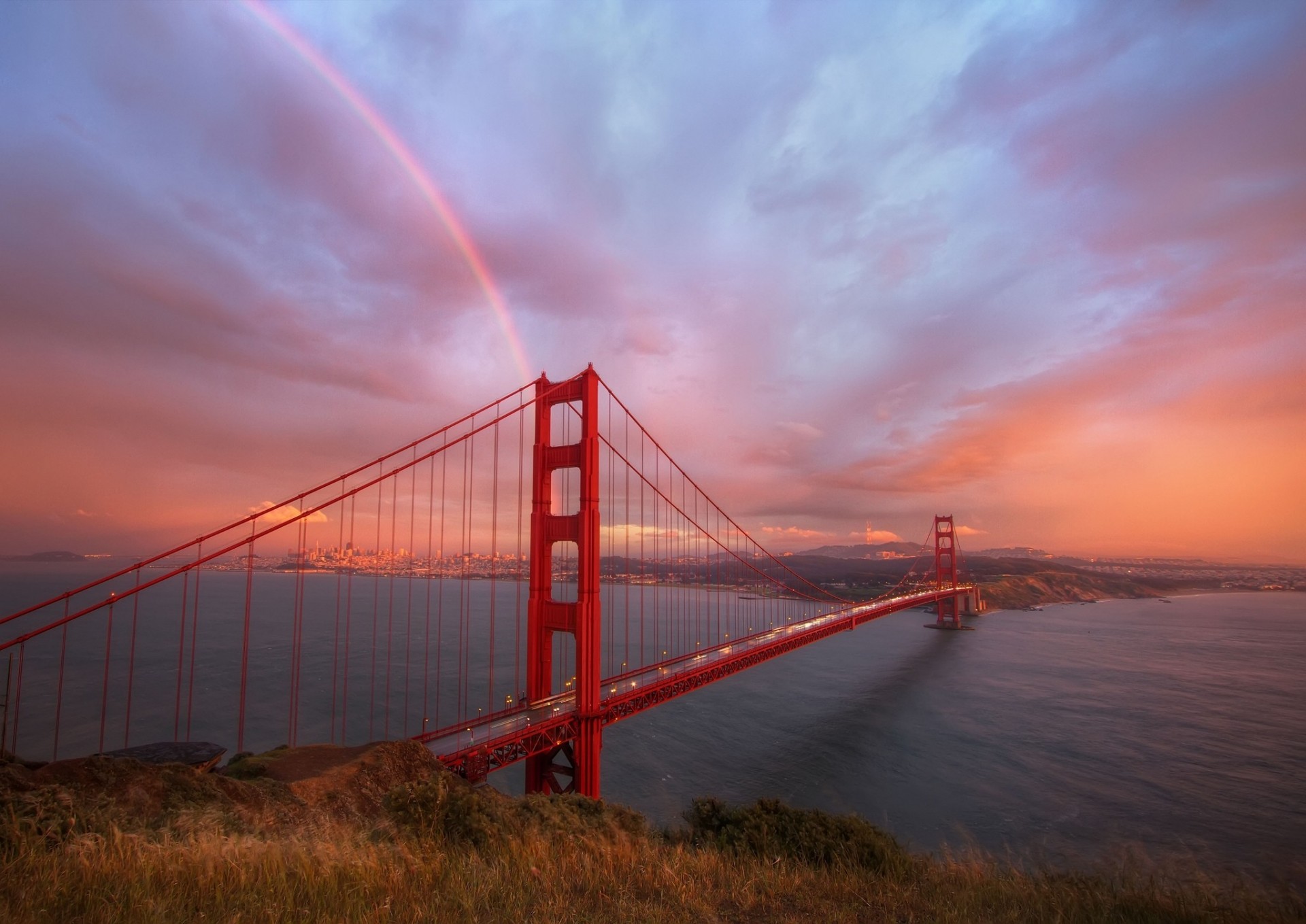 nuages nuit san francisco conception pont