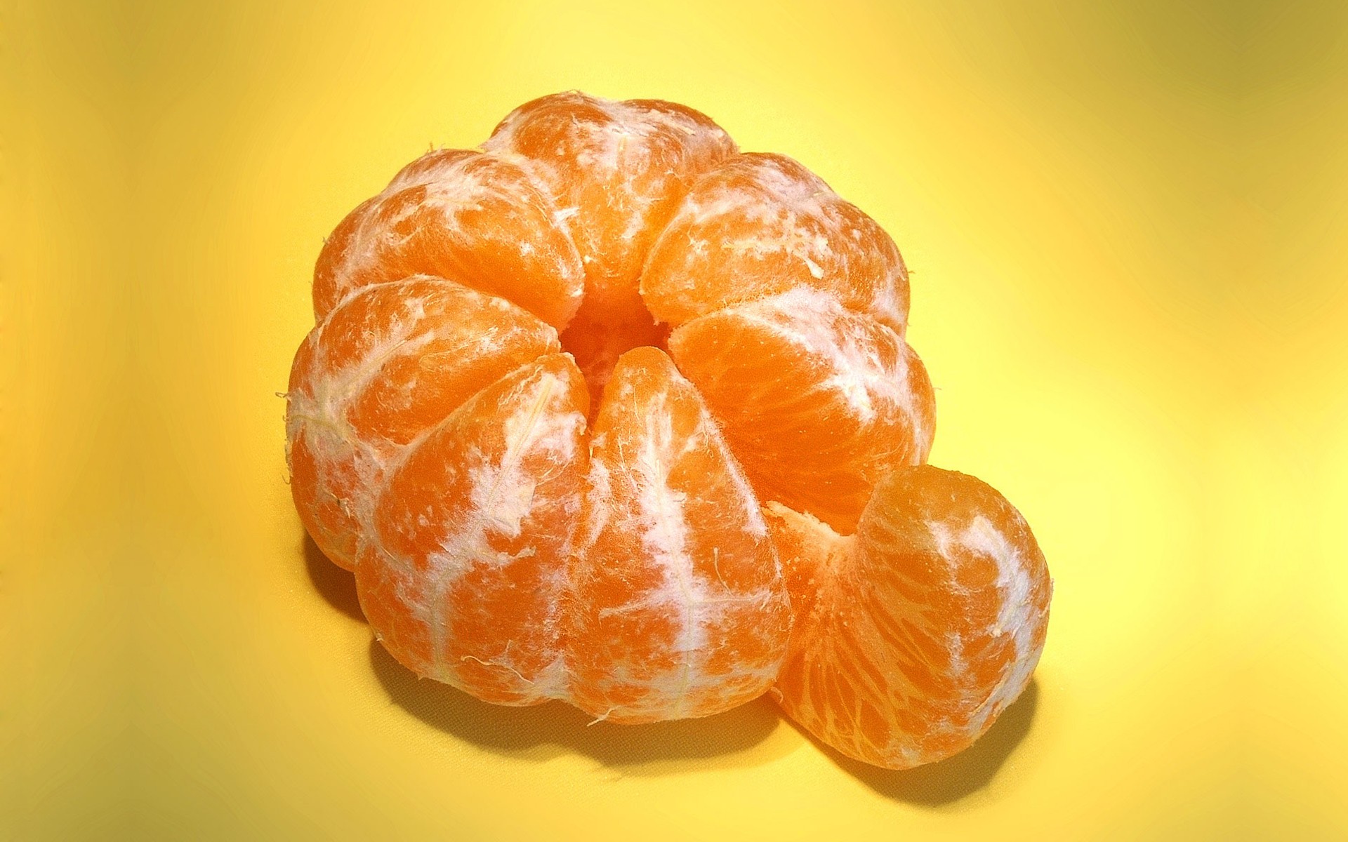 mandarina fruta macro rodaja de mandarina