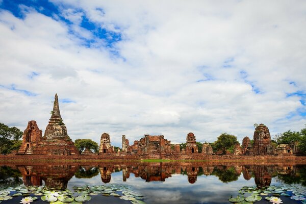 Ein alter Tempel in Thailand