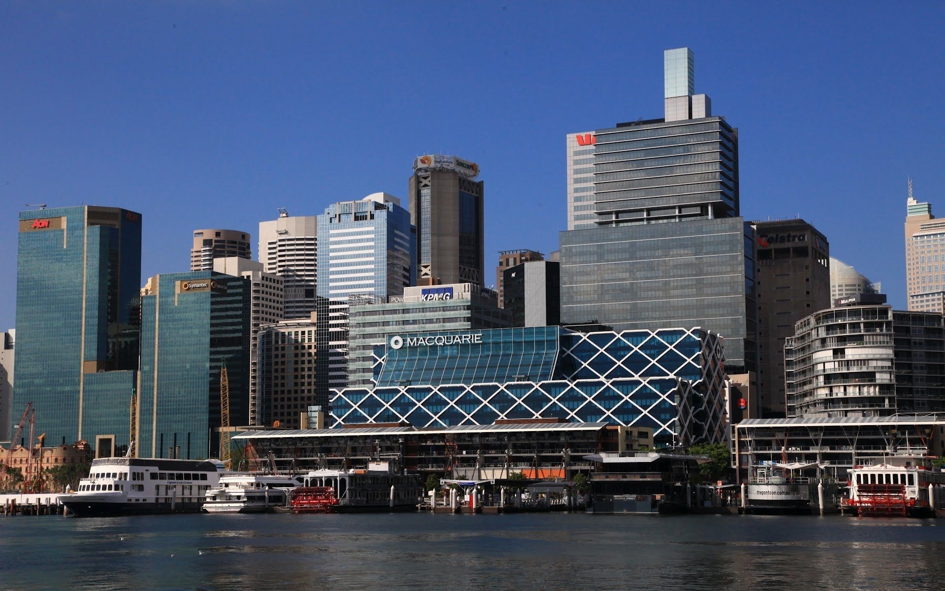 río azul agua sydney ciudad