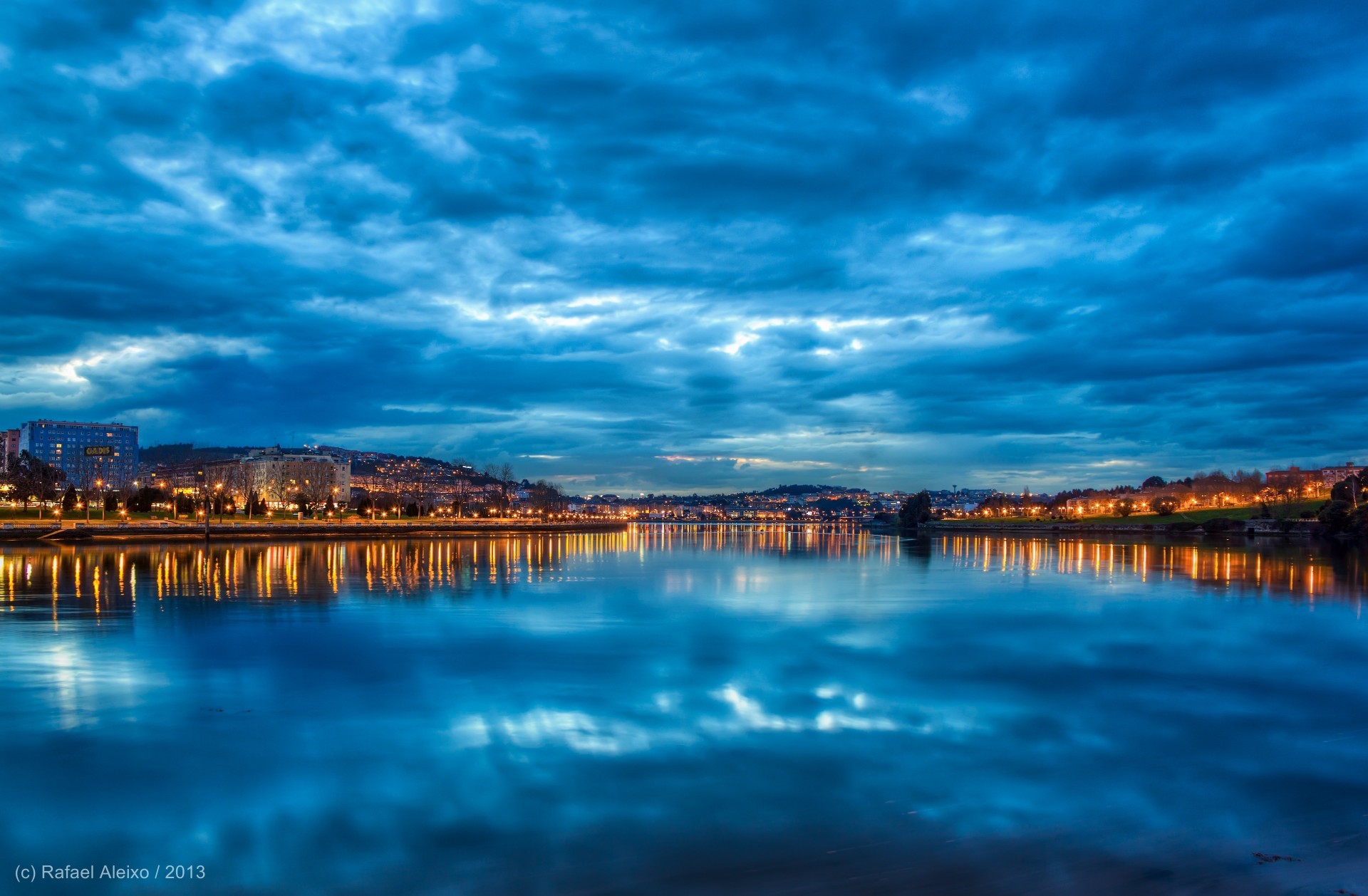 la coruna town spain