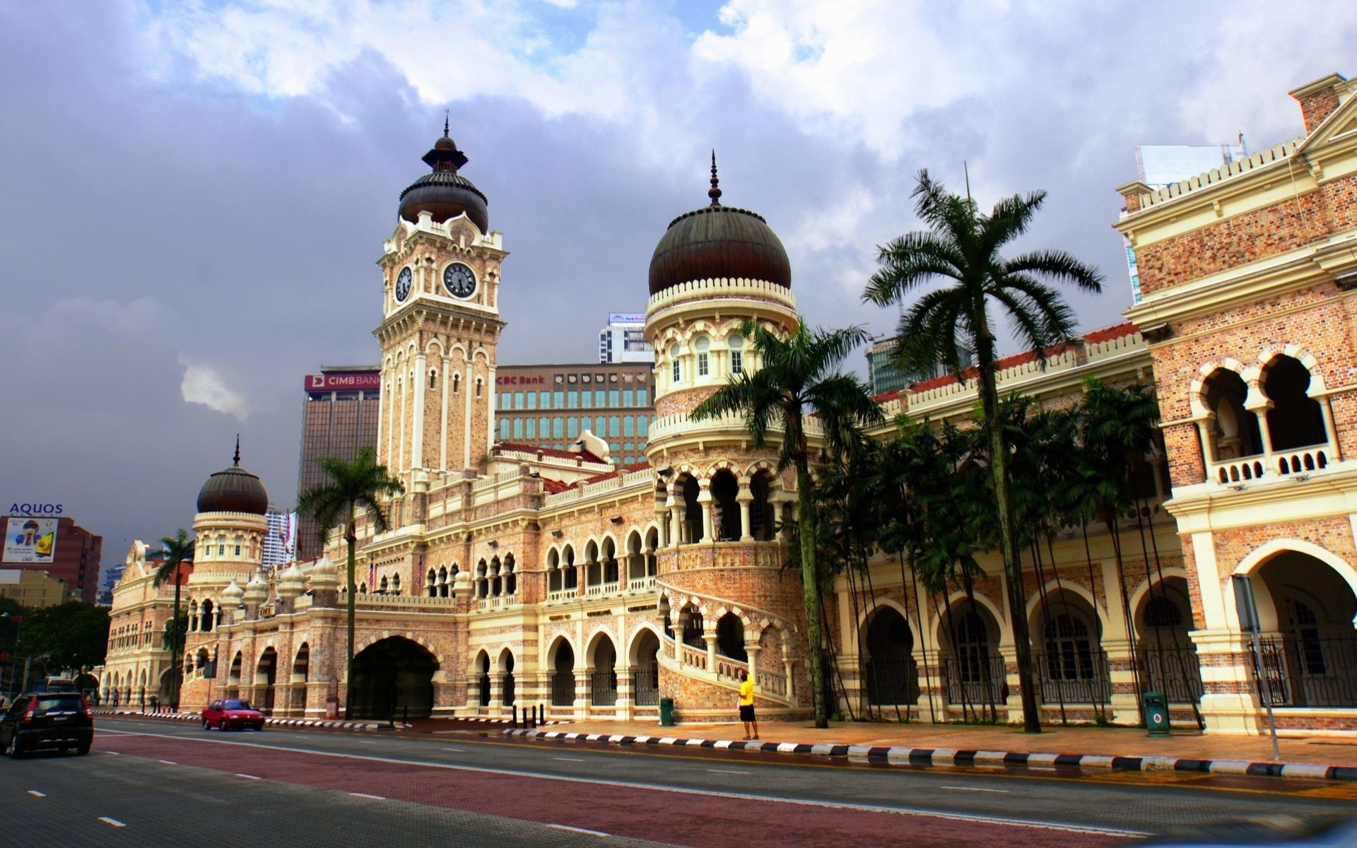 rue nuage bâtiment kuala lumpur malaisie ville