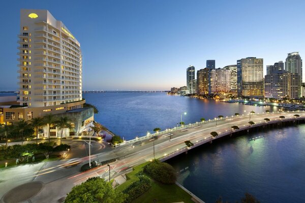 Miami e vista sull oceano